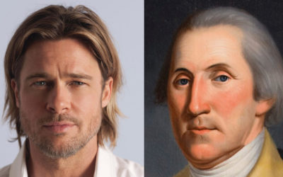 What do Brad Pitt and George Washington have in common?