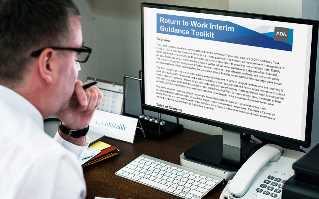 UPDATED: ADA Return to Work Interim Guidance Toolkit